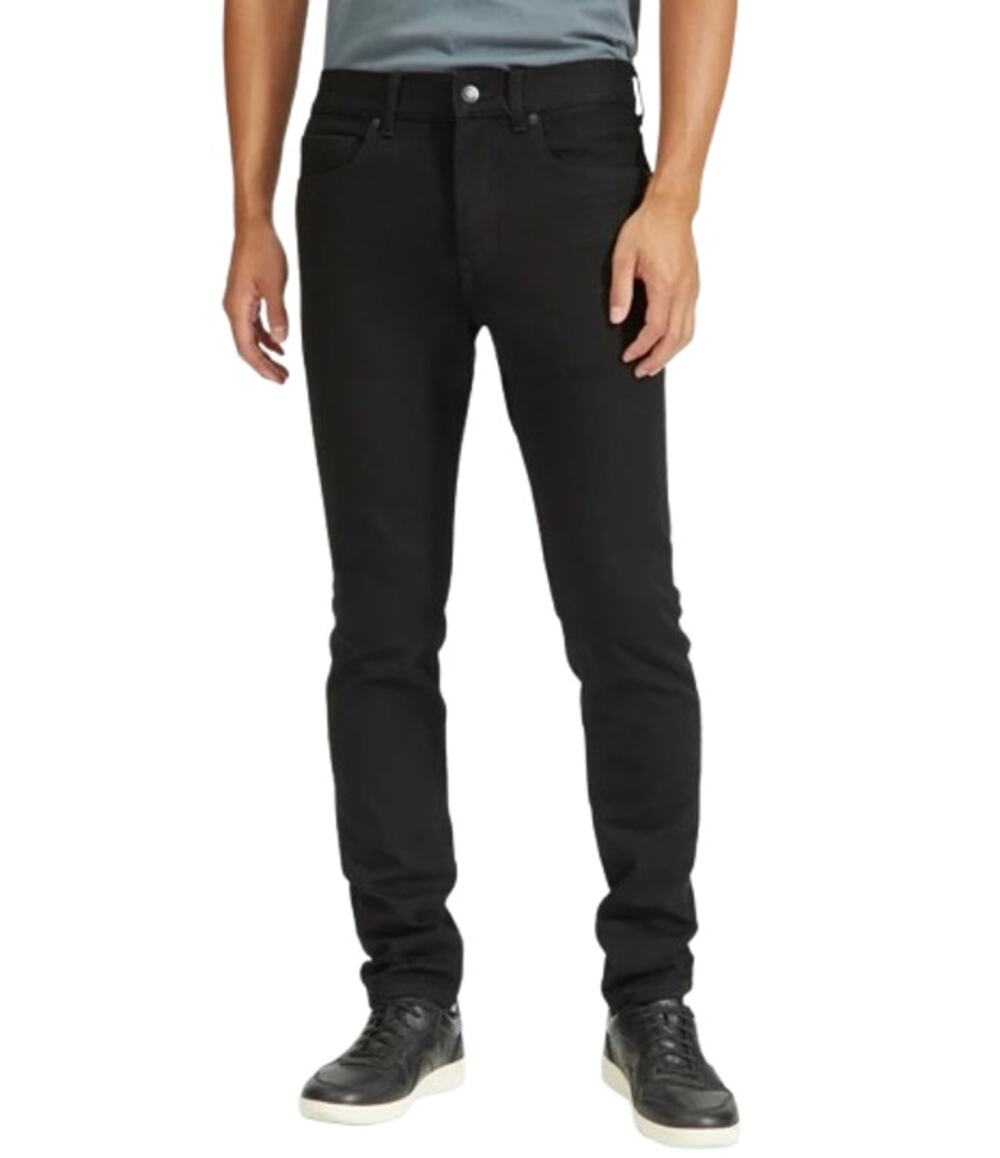 EVERLANE Men's Uniform Skinny Jeans 40x30 4-Way Stretch Organic Cotton Black NWT